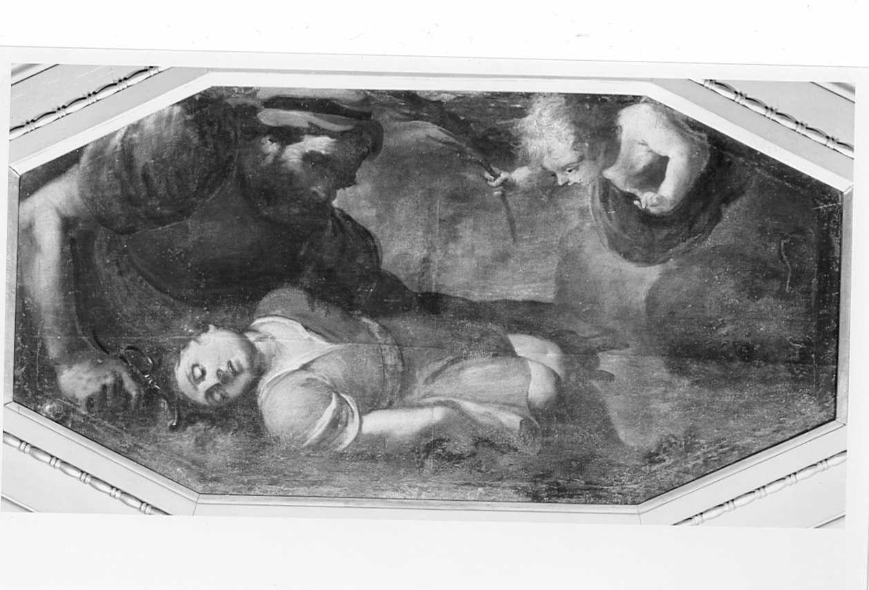 martirio di un giovinetto (dipinto, pendant) di Gherardini Melchiorre detto Ceranino (sec. XVII)