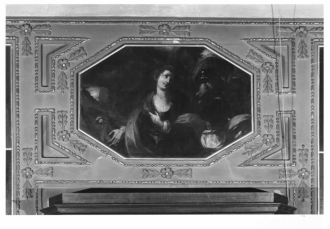 cornice di dipinto, opera isolata - bottega lombarda (sec. XVII)