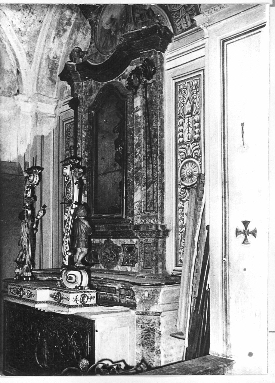 altare, coppia - bottega lombarda (sec. XVIII)