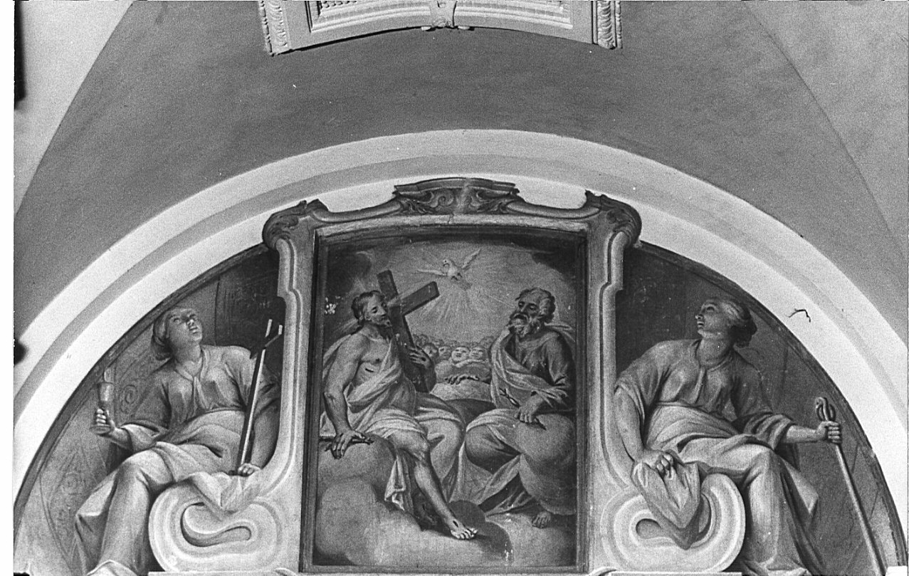 Trinità (dipinto, opera isolata) - ambito lombardo (sec. XVII)