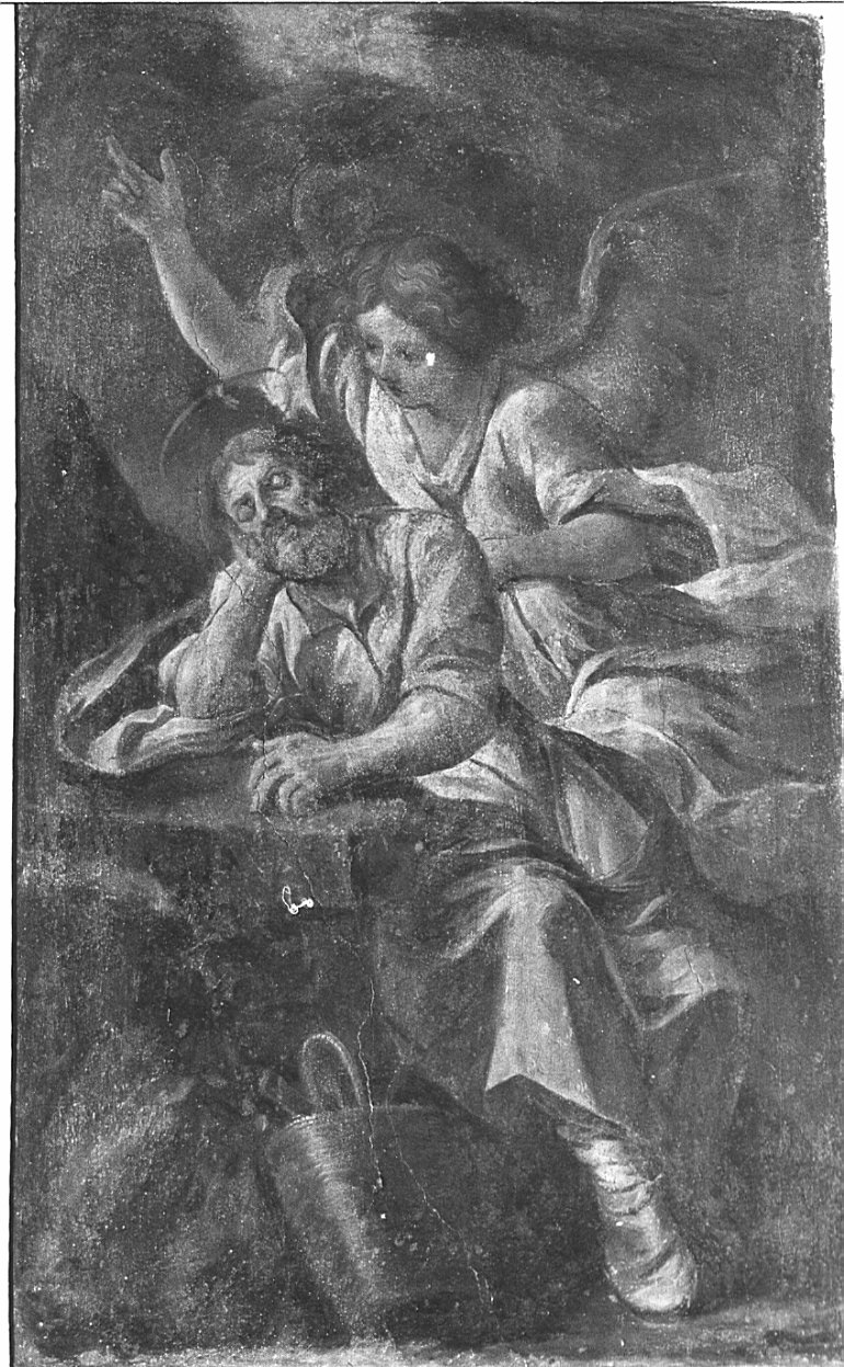 sogno di San Giuseppe (dipinto, elemento d'insieme) di Cignaroli Martino detto Veronese (sec. XVIII)