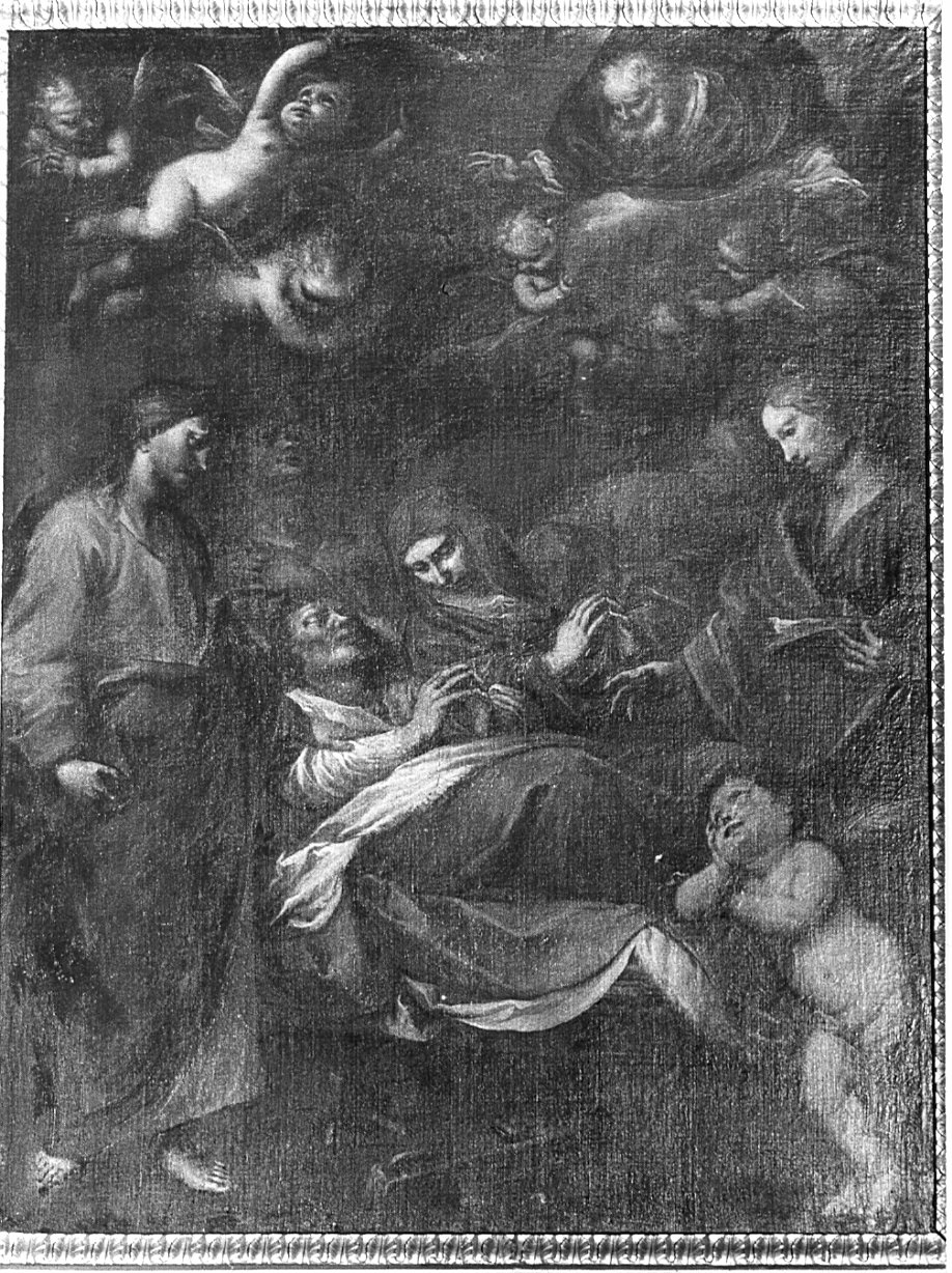 morte di San Giuseppe (dipinto, opera isolata) di Danedi Giovanni Stefano detto Montalto (sec. XVII)