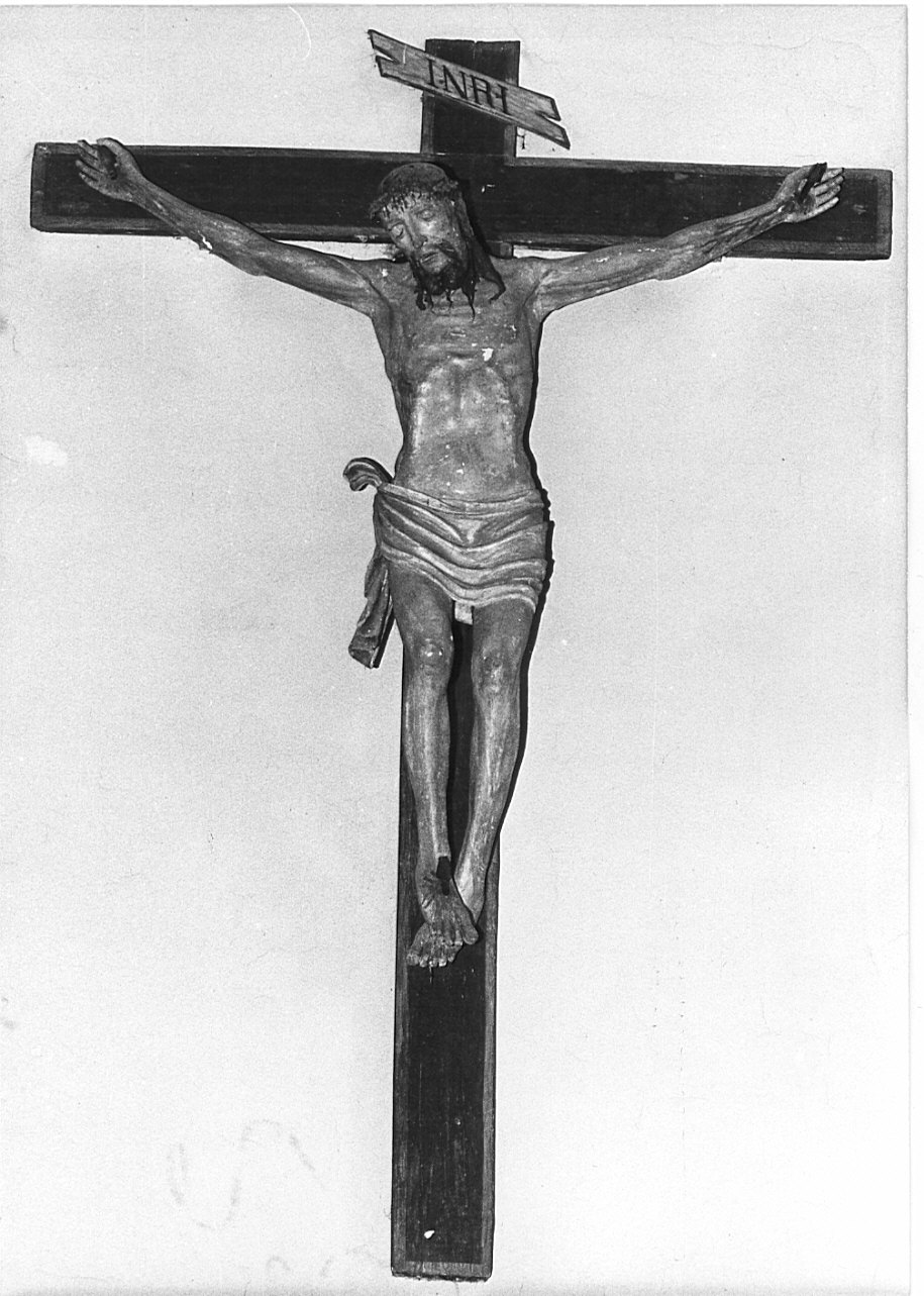 crocifisso, opera isolata - bottega lombarda (sec. XVII)