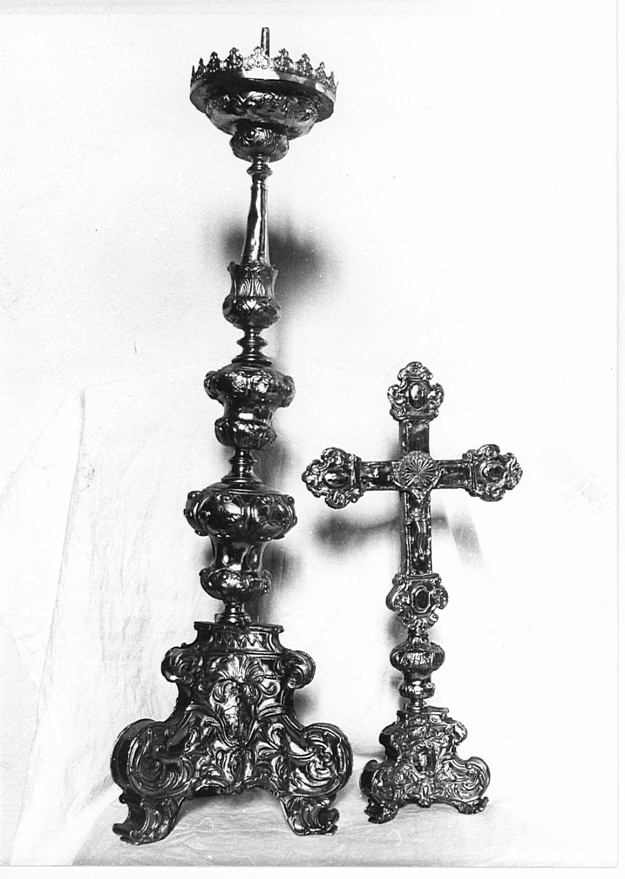 servizio d'altare, insieme - bottega lombarda (sec. XVIII)