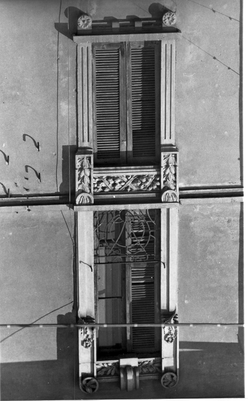 finestra, coppia - bottega lombarda (inizio sec. XX)