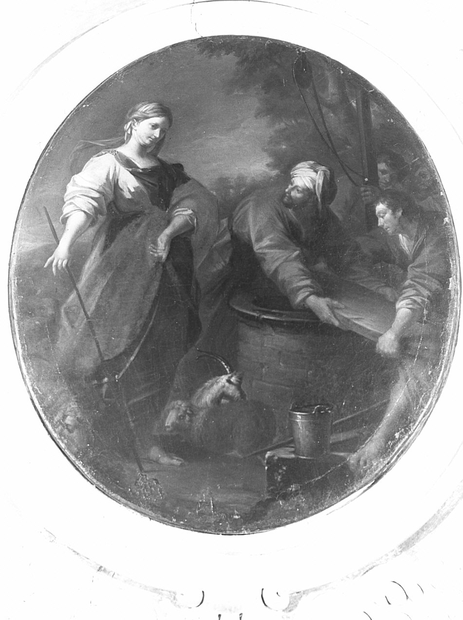 Rebecca al pozzo (dipinto, opera isolata) - ambito lombardo (fine sec. XVIII)