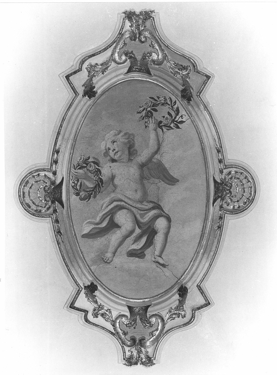 cornice a impostazione architettonica di dipinto, opera isolata - bottega lombarda (sec. XVIII)