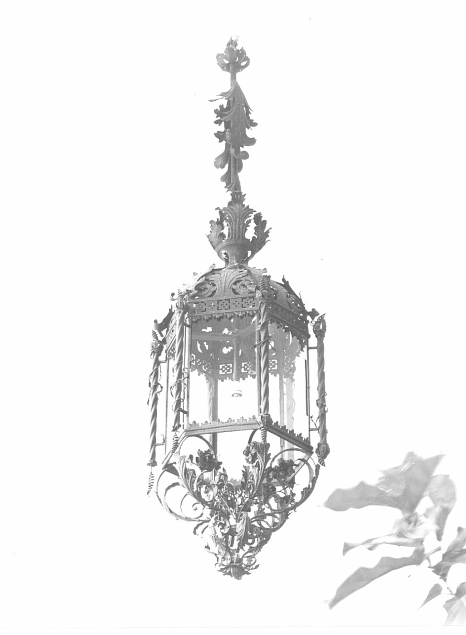 lampadario, opera isolata - bottega lombarda (sec. XIX)