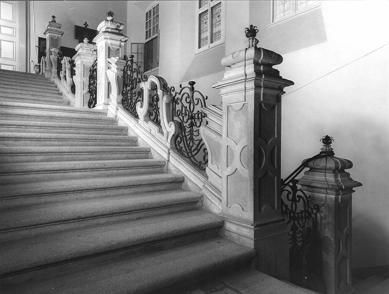 scala, opera isolata - bottega lombarda (prima metà sec. XVIII)