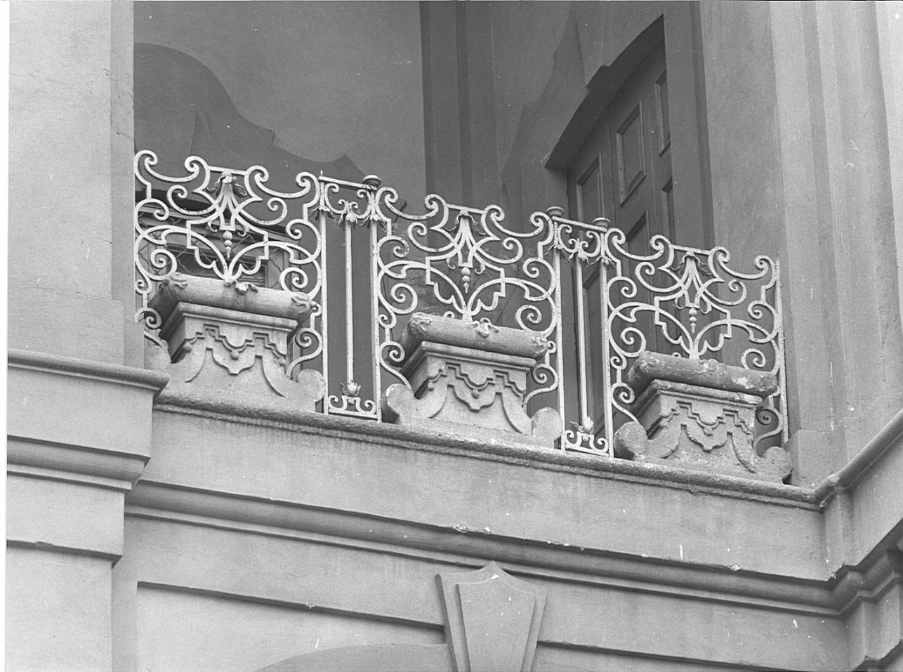 ringhiera, serie - bottega lombarda (prima metà sec. XVIII)