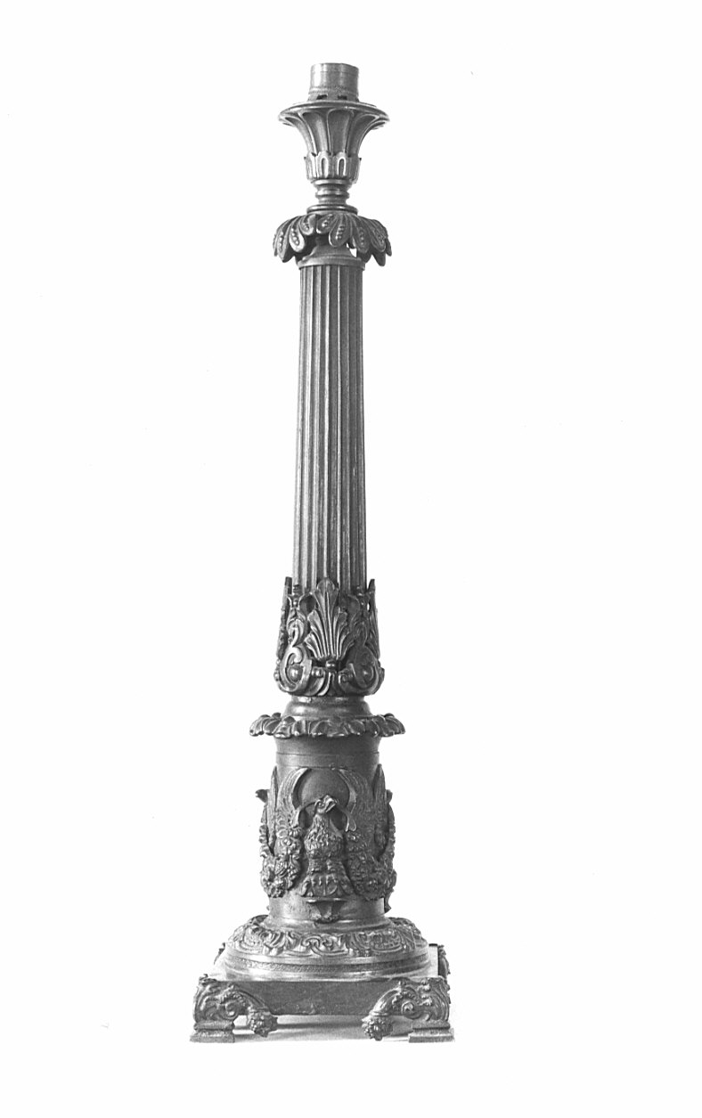 candeliere, coppia - bottega lombarda (sec. XIX)