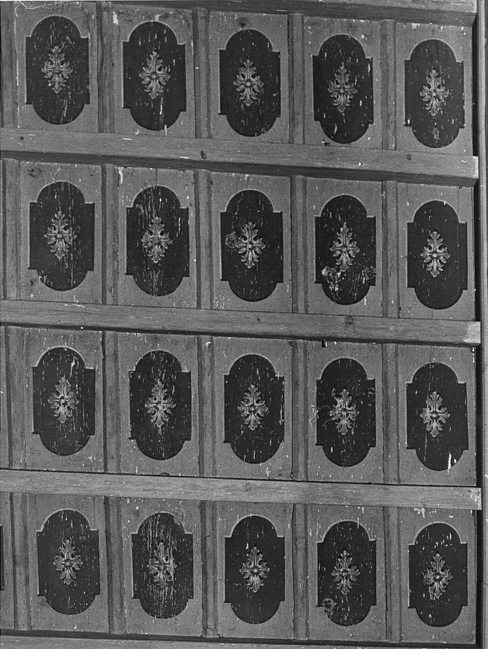 soffitto, opera isolata - bottega lombarda (sec. XIX)