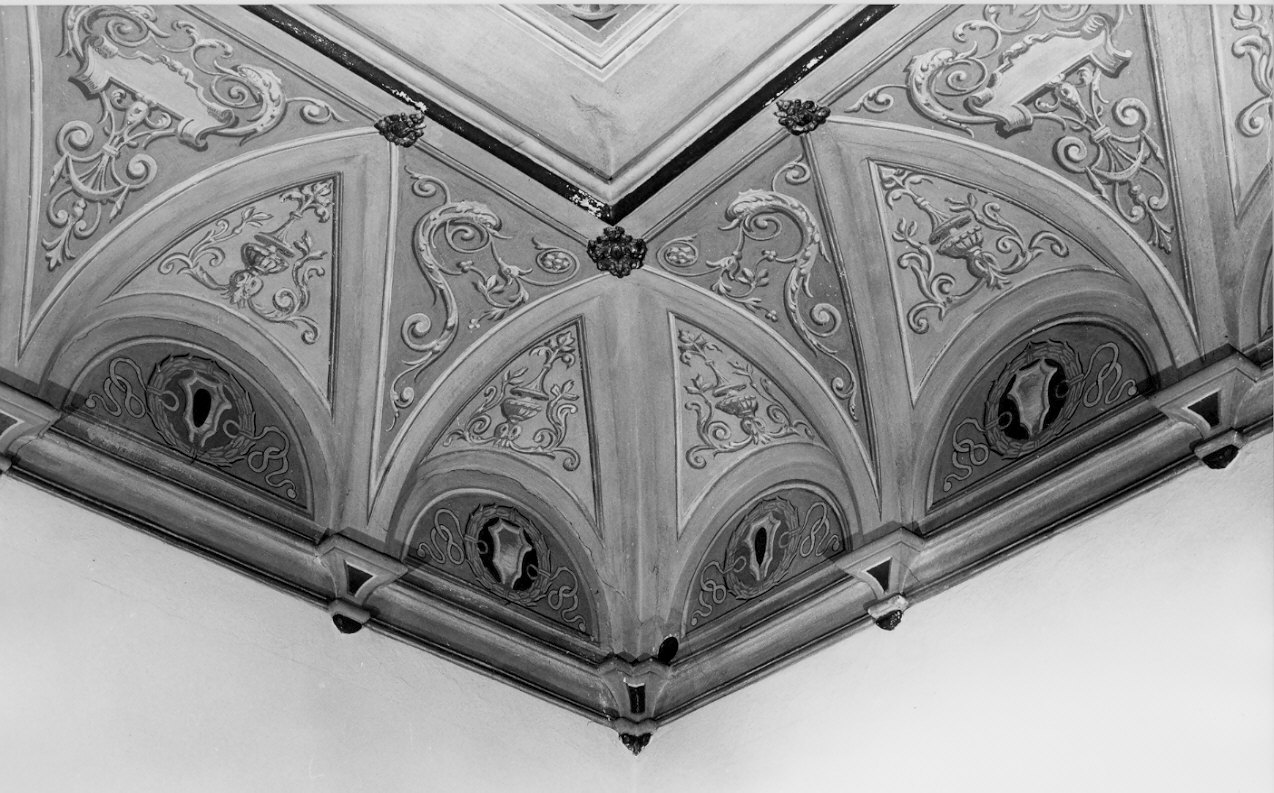 decorazione pittorica, insieme - ambito lombardo (sec. XIX)