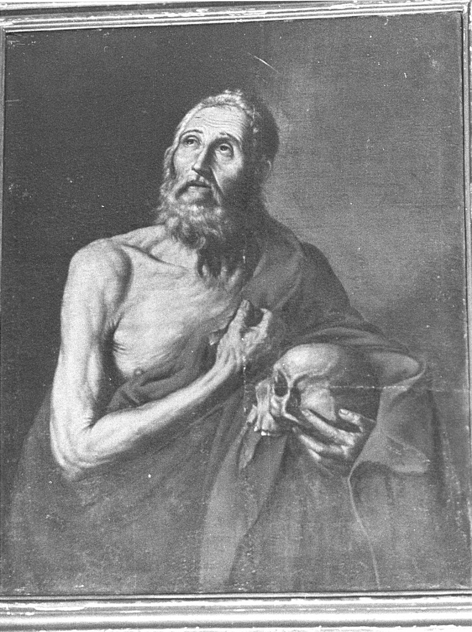 San Girolamo (dipinto, opera isolata) - ambito lombardo (sec. XIX)