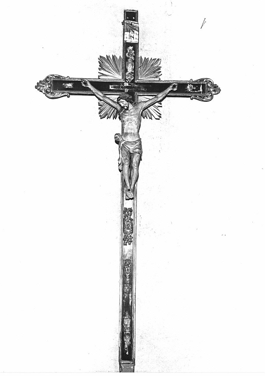 croce processionale, opera isolata - bottega lombarda (sec. XIX)