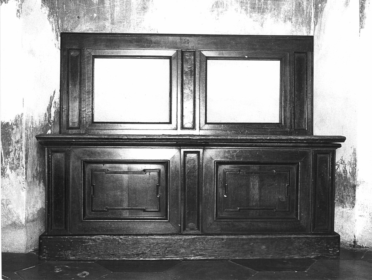 pancale da chiesa, coppia - bottega lombarda (sec. XIX)