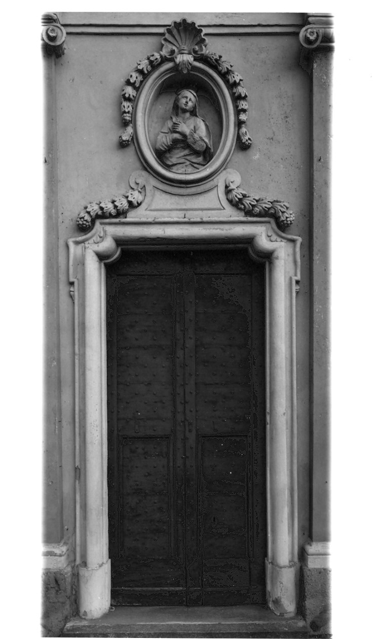 portale, opera isolata - bottega lombarda (seconda metà sec. XVIII)