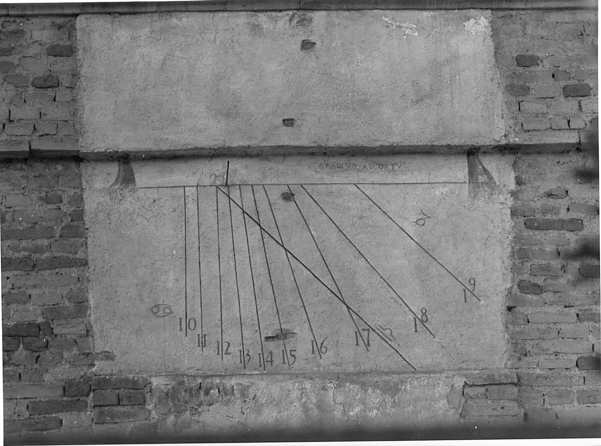 meridiana, serie - bottega lombarda (fine sec. XVII)