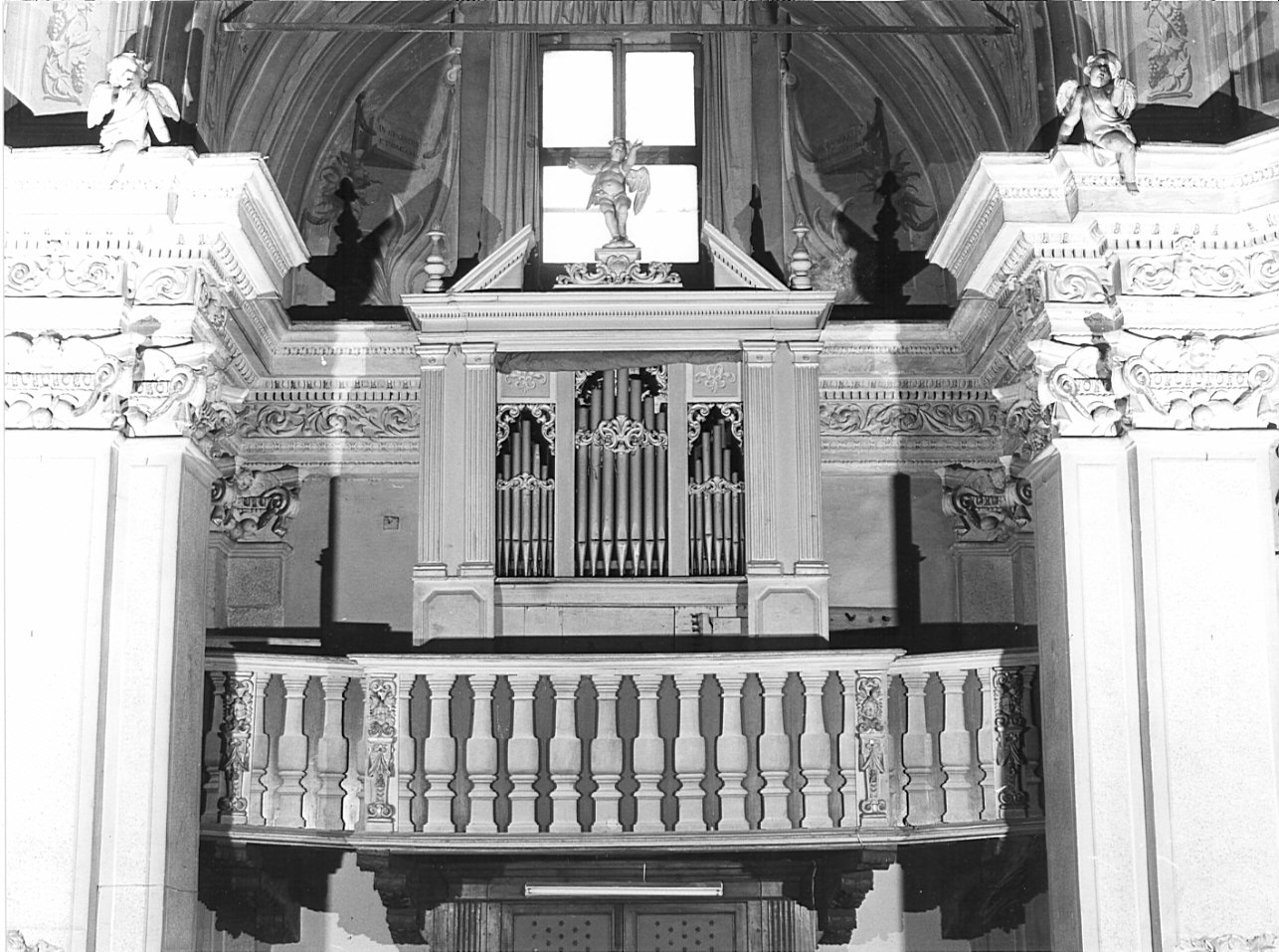 palco d'organo, opera isolata - bottega lombarda (sec. XIX)