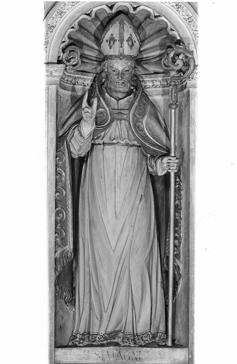 San Magno (statua, opera isolata) - bottega lombarda (seconda metà sec. XVII)