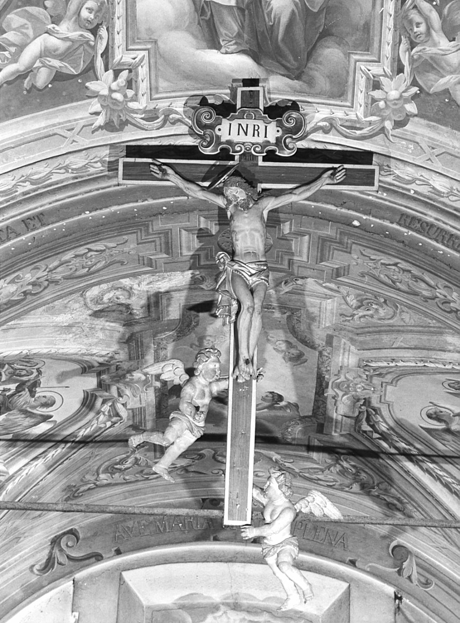 crocifisso, opera isolata - bottega lombarda (sec. XVII)