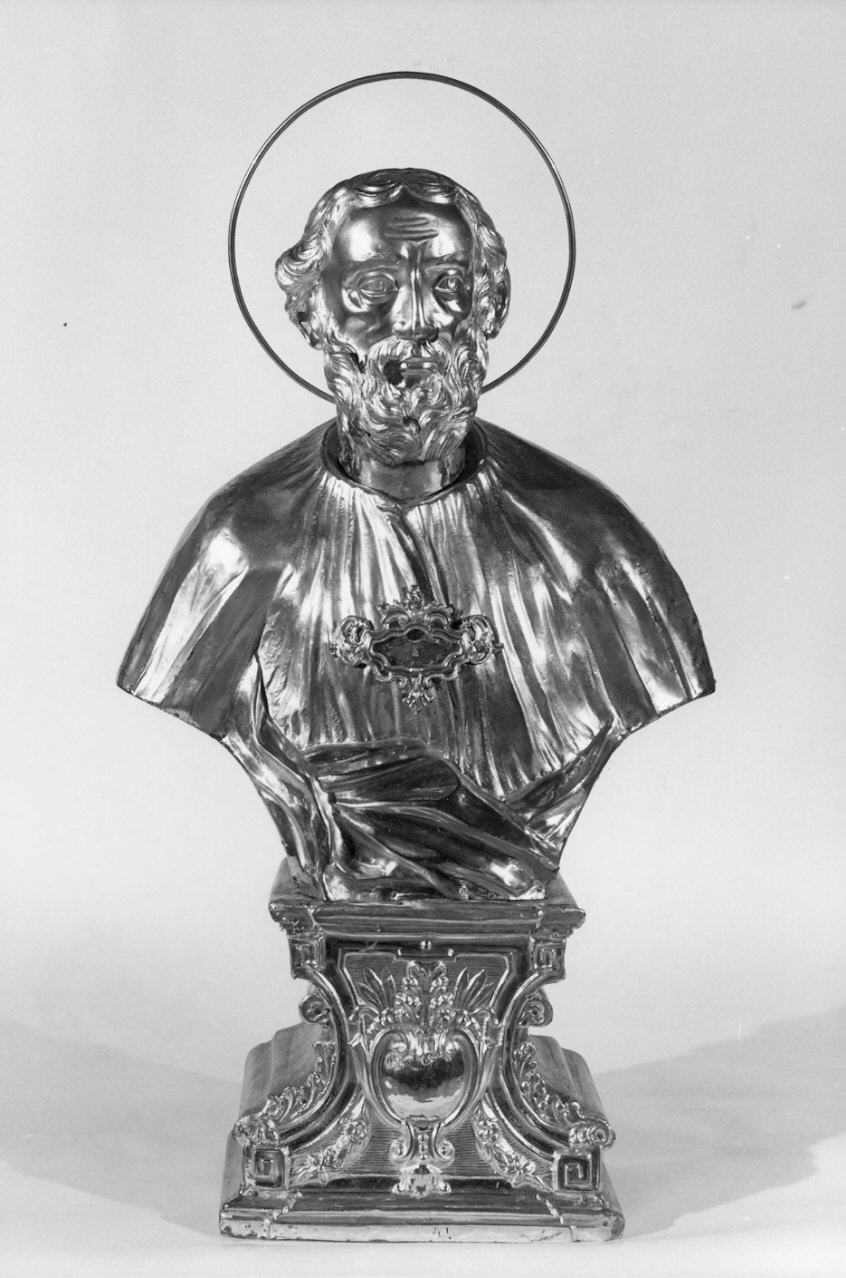 San Gioacchino (reliquiario - a busto, elemento d'insieme) - bottega lombarda (metà sec. XIX)