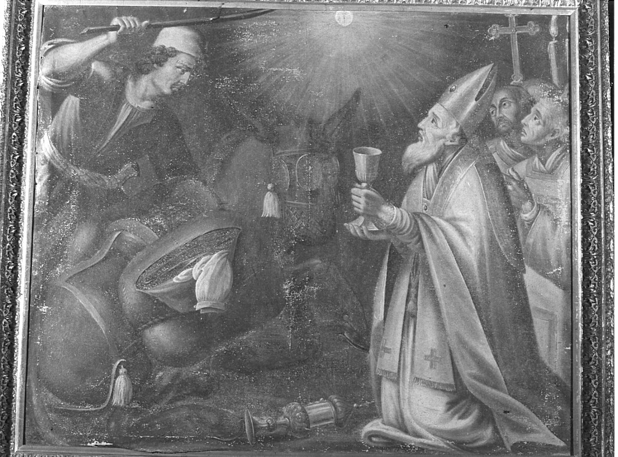 miracolo di Torino (dipinto, opera isolata) - ambito lombardo (sec. XVII)