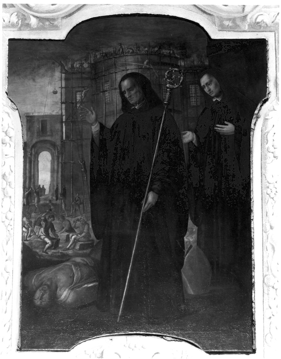 Miracolo di San Mauro (dipinto, opera isolata) - ambito lombardo (prima metà sec. XVIII)