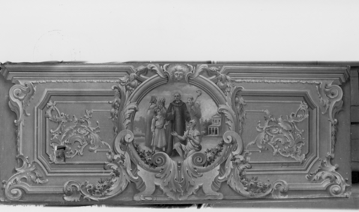 San Mauro (paliotto, opera isolata) di Furrer Darvino (sec. XX)