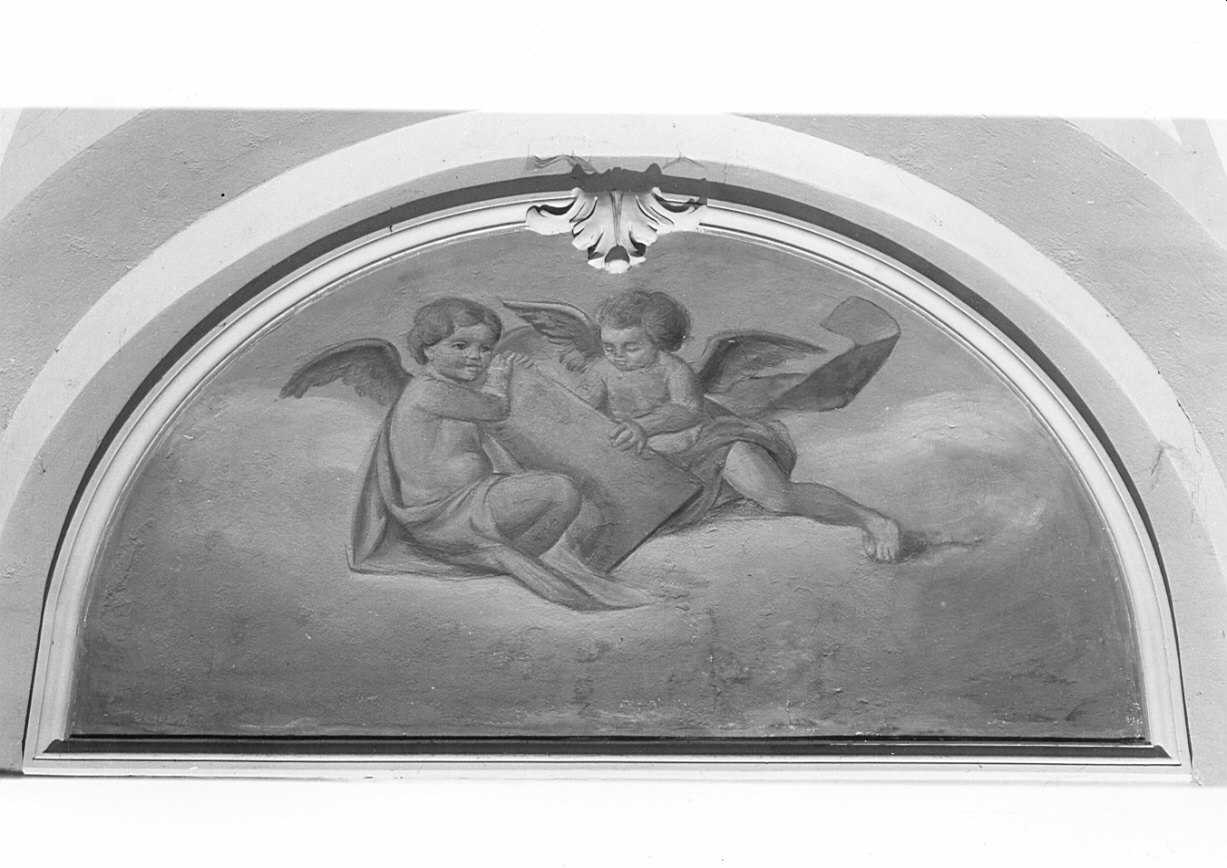 angeli (dipinto, opera isolata) di Bacchetta Angelo (fine sec. XIX)