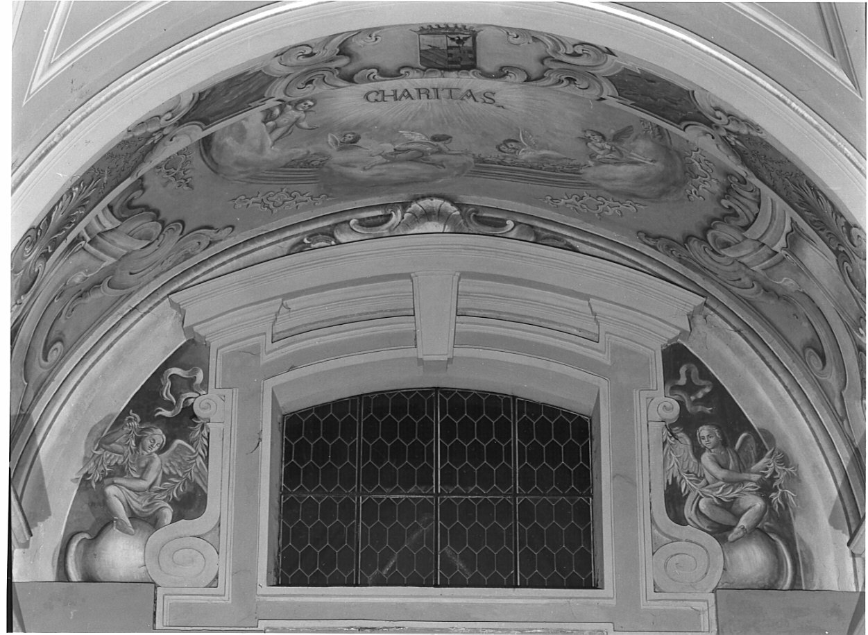 angeli (dipinto, elemento d'insieme) - ambito lombardo (sec. XVIII)