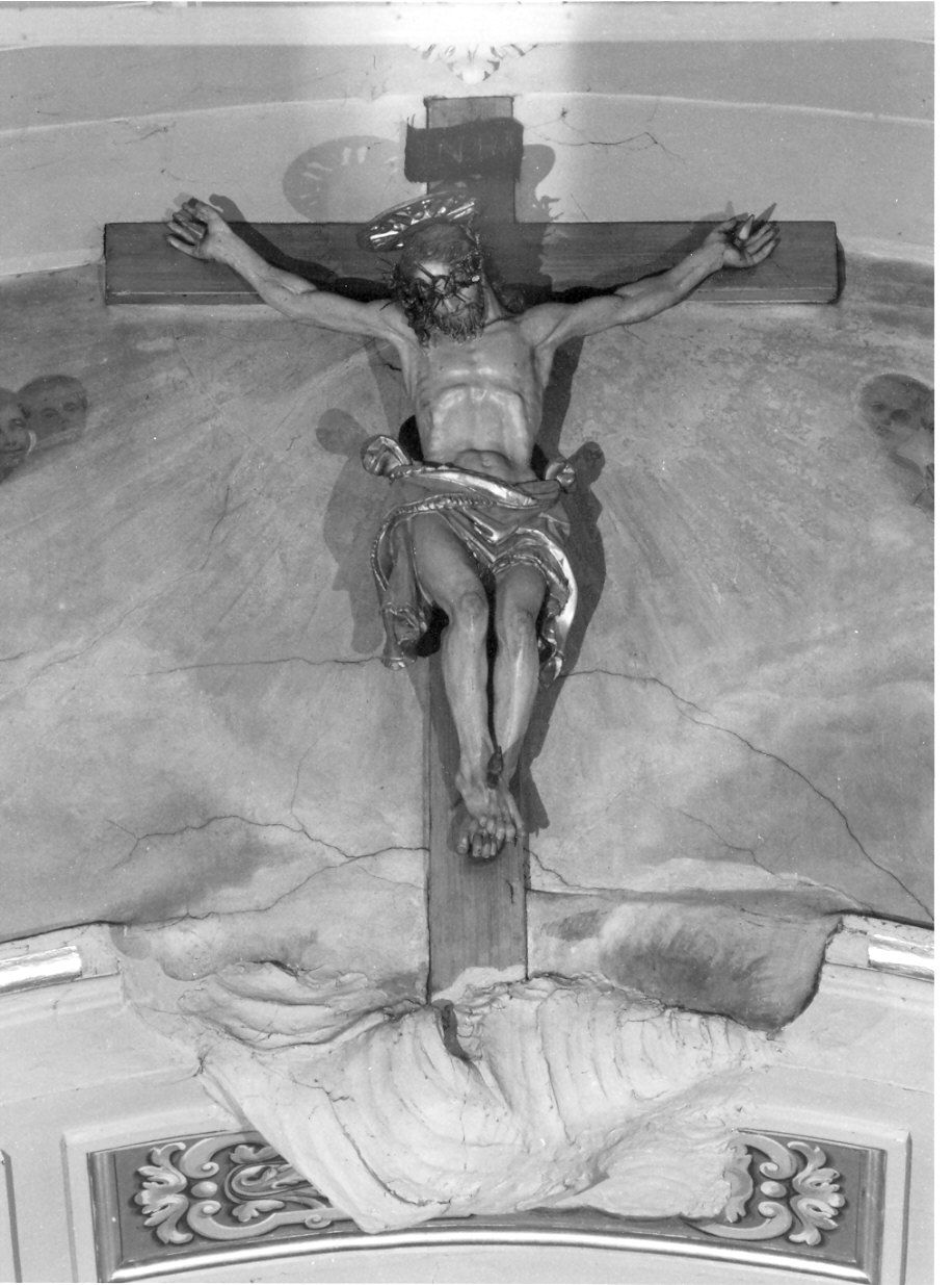 crocifisso, opera isolata - bottega lombarda (sec. XVII)