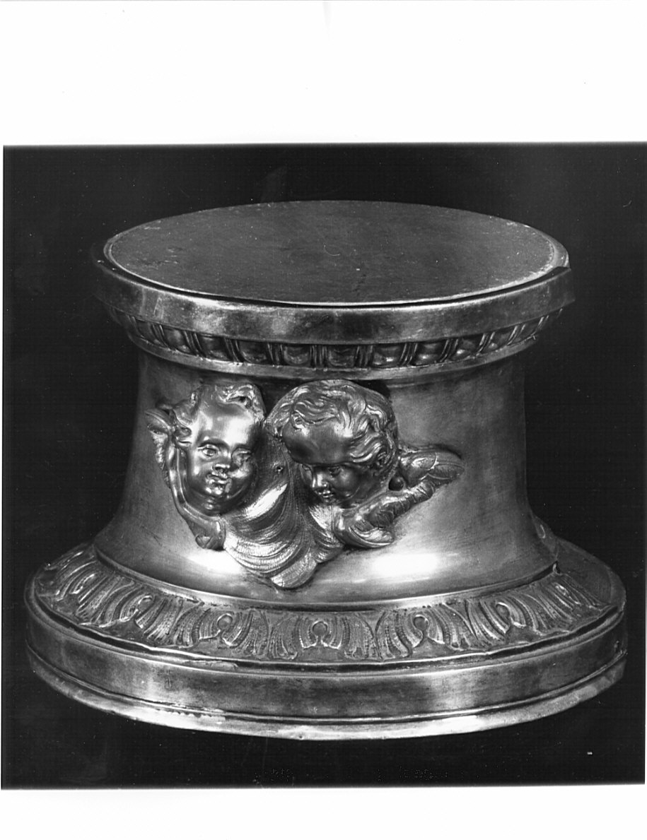 tronetto per esposizione eucaristica, opera isolata - bottega lombarda (fine sec. XIX)