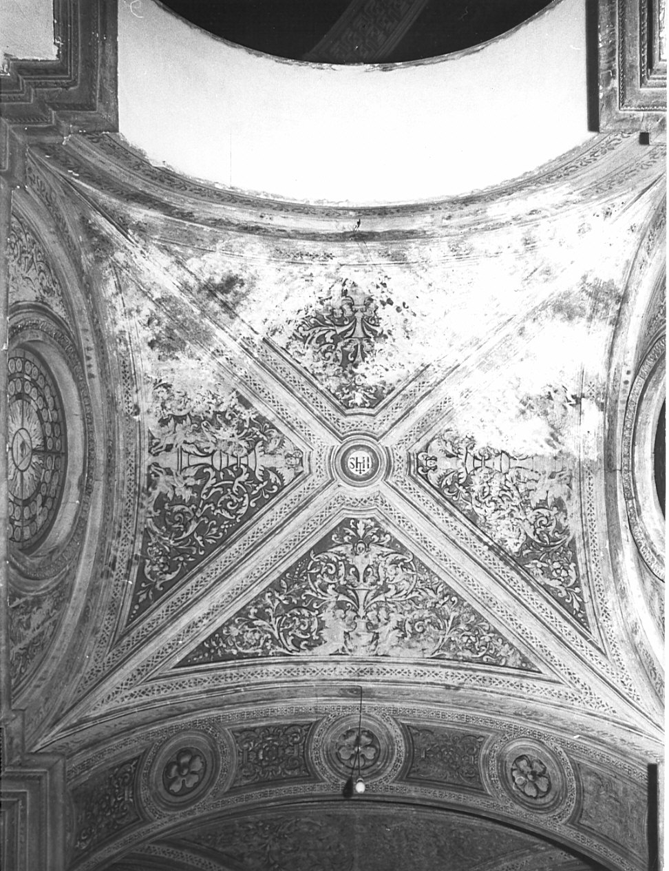 decorazione pittorica, insieme - ambito lombardo (sec. XVI)