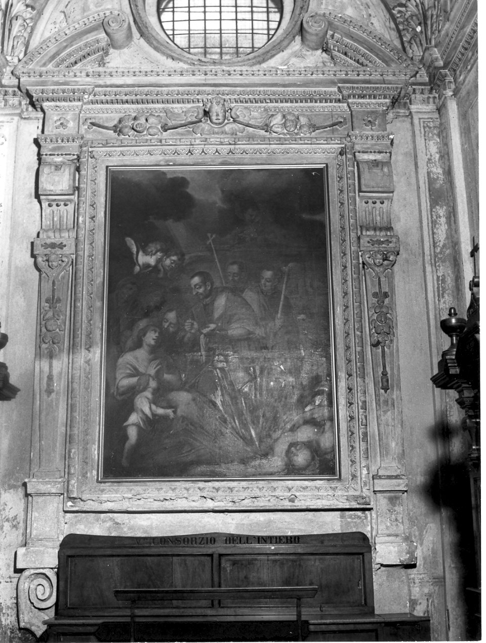 decorazione plastica, opera isolata - bottega lombarda (sec. XVII)