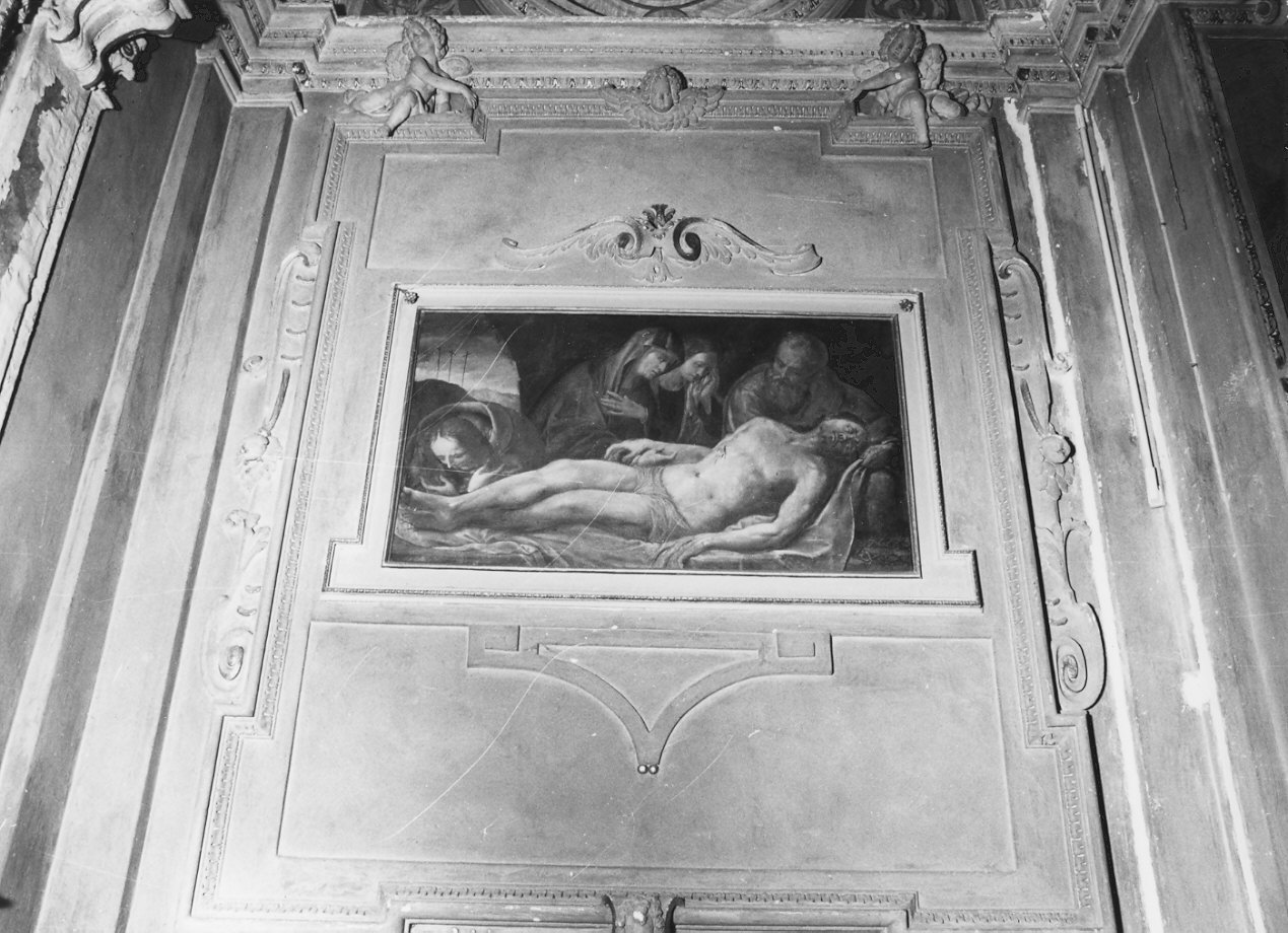 decorazione pittorica, insieme - bottega lombarda (sec. XVII)