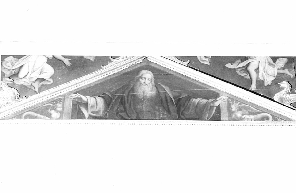 Dio Padre (dipinto, elemento d'insieme) di Luini Bernardino (sec. XVI)