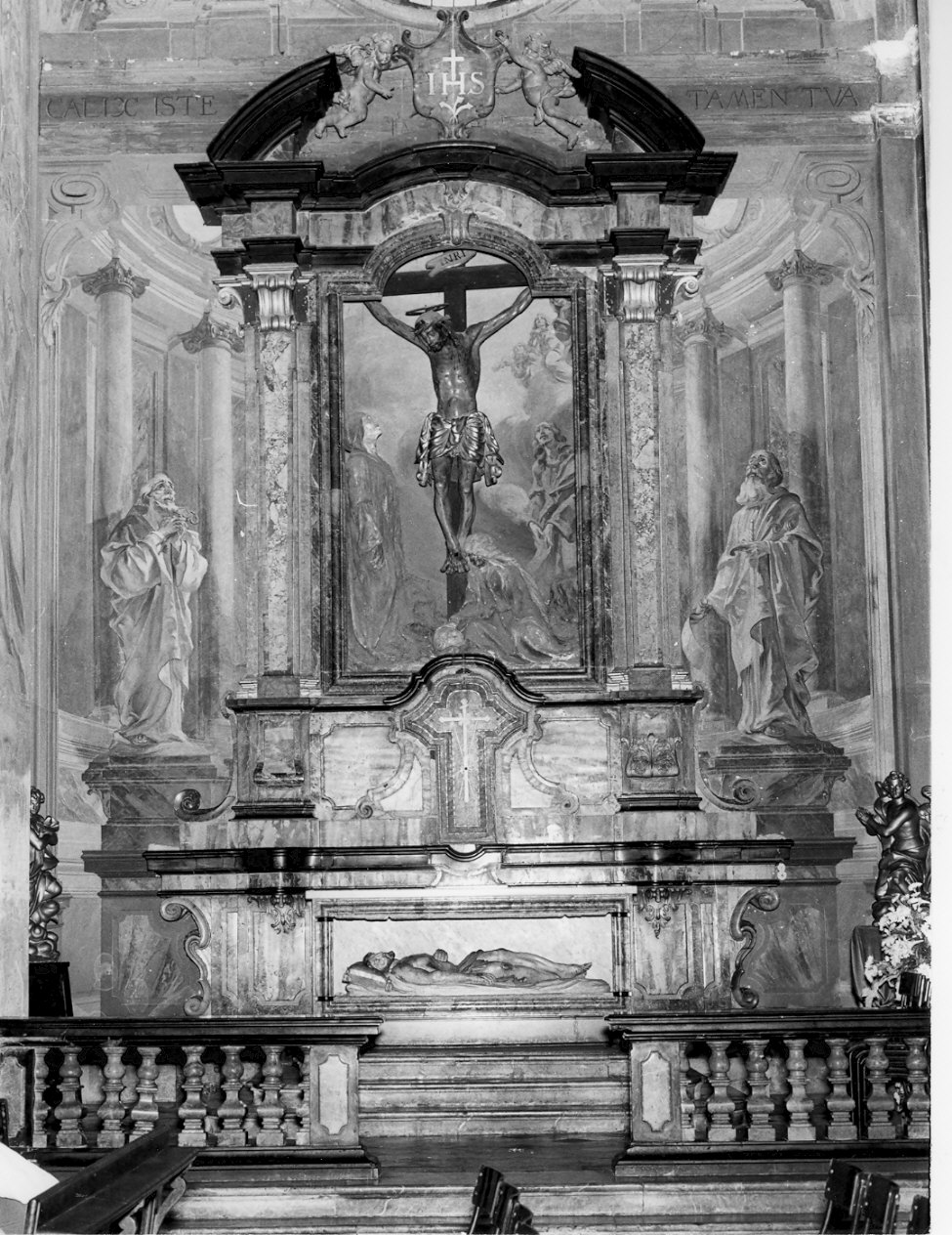 altare, complesso decorativo - bottega lombarda (inizio sec. XVIII)