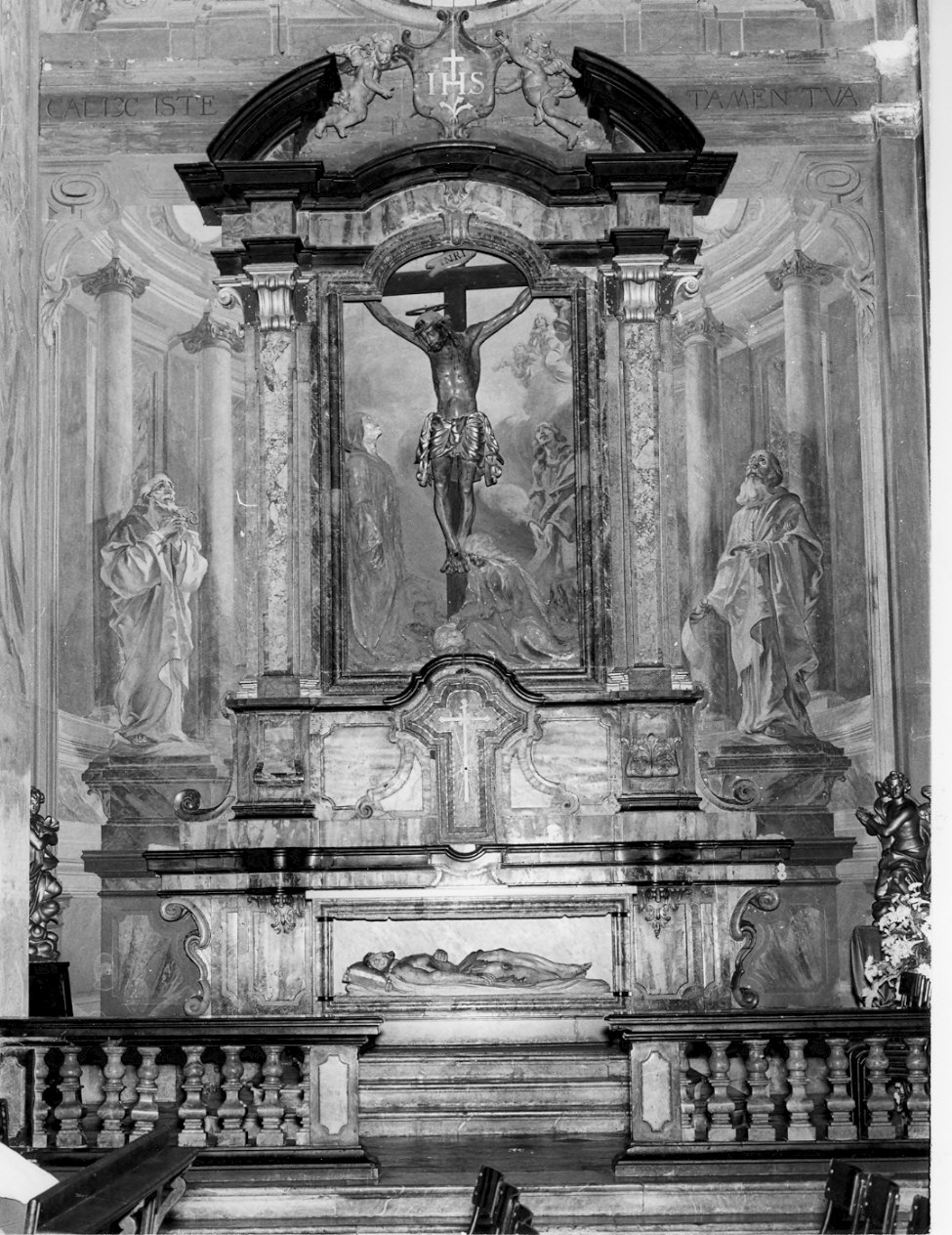 altare, complesso decorativo - bottega lombarda (inizio sec. XVIII)