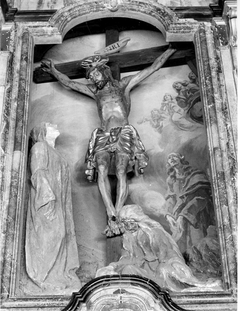 crocifisso, opera isolata - bottega lombarda (sec. XVIII)