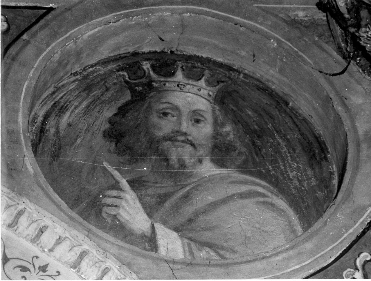 Salomone (dipinto, opera isolata) - ambito lombardo (secc. XVI/ XVII)