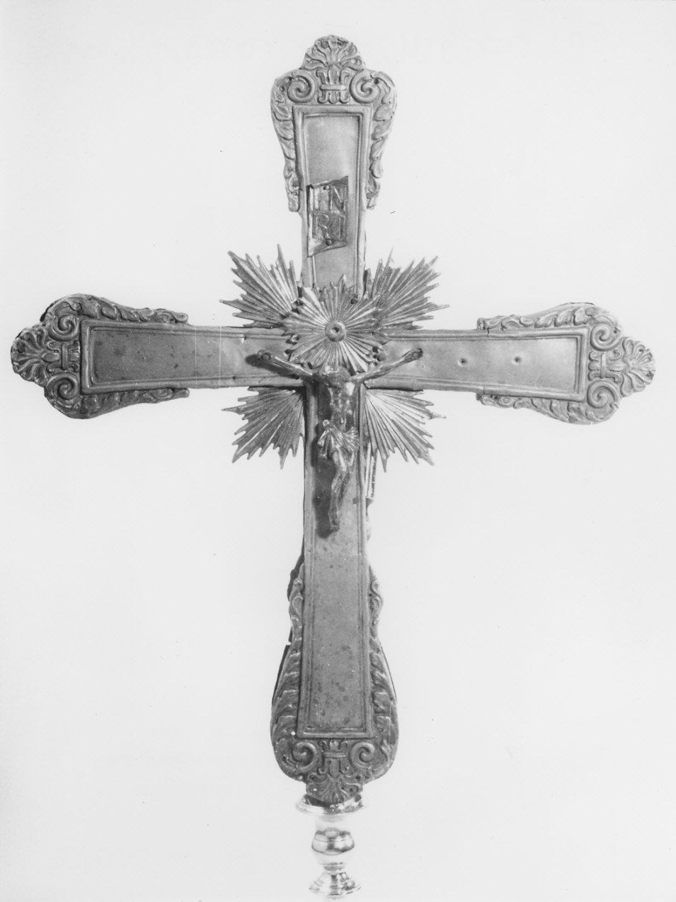 croce, opera isolata - bottega lombarda (sec. XIX)