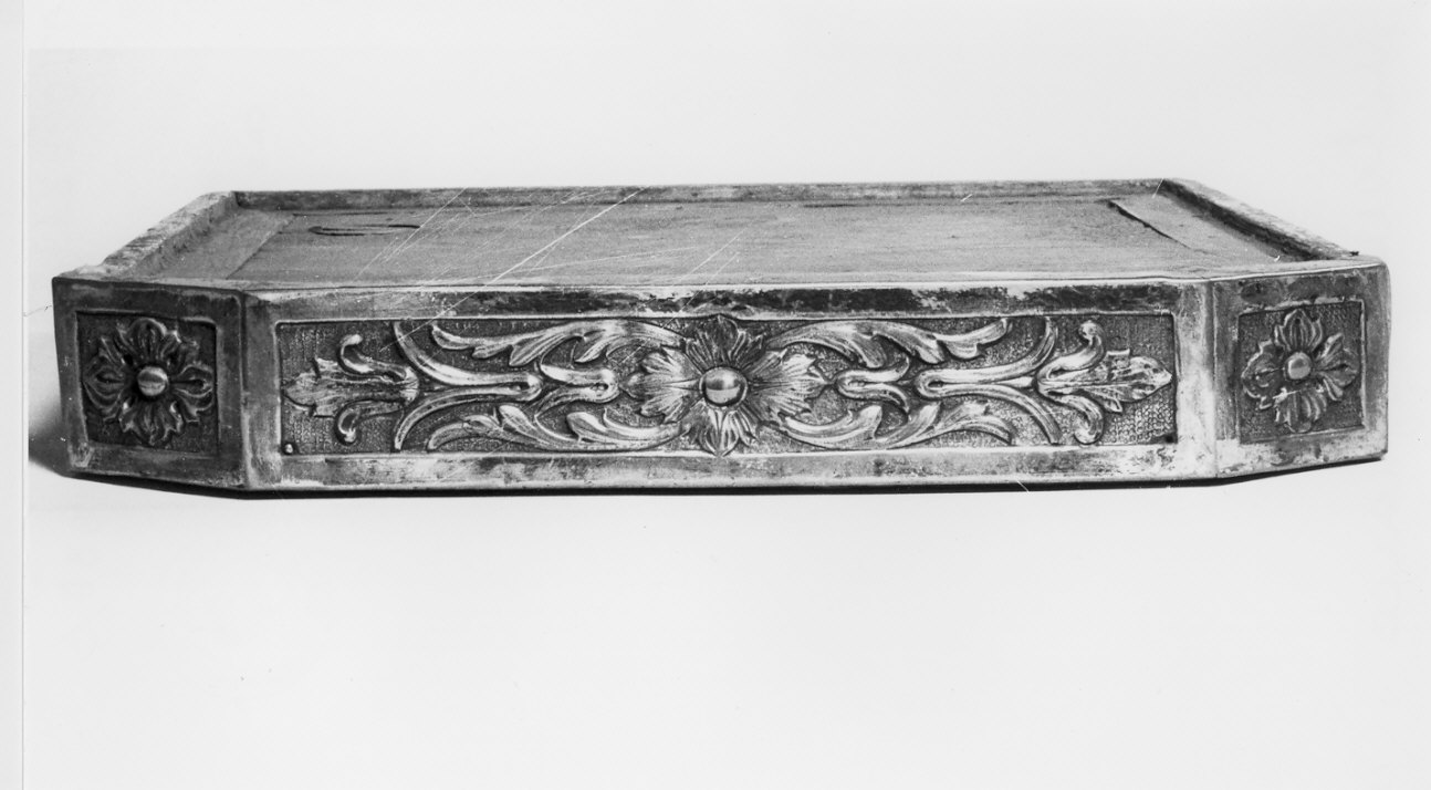 tronetto per esposizione eucaristica, opera isolata - bottega lombarda (sec. XIX)