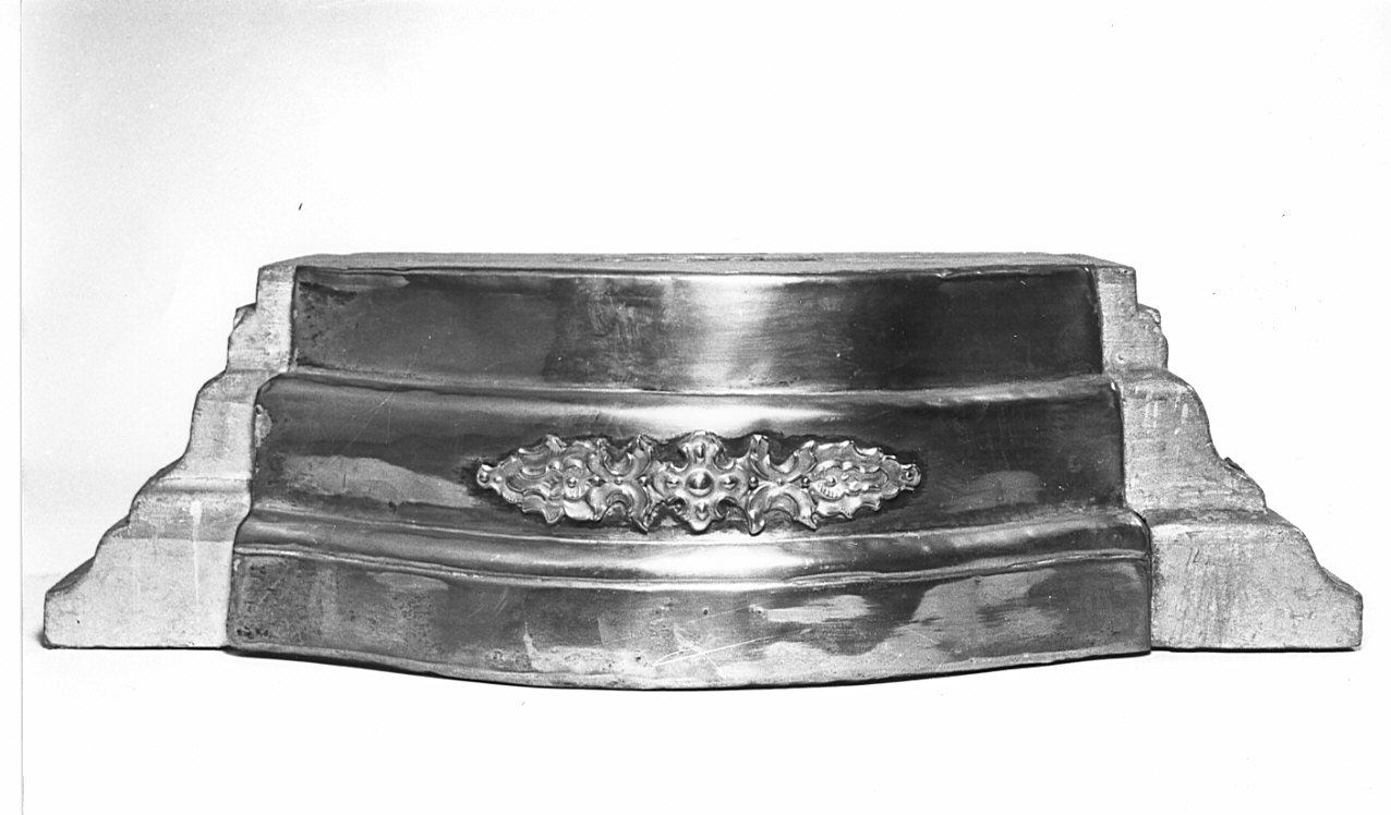 tronetto per esposizione eucaristica, opera isolata - bottega lombarda (sec. XIX)