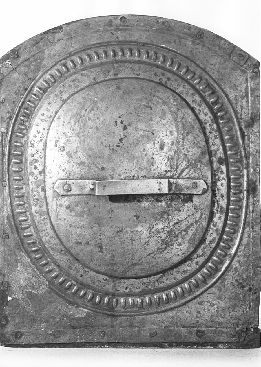 coperchio del fonte battesimale, opera isolata - bottega lombarda (prima metà sec. XVI)