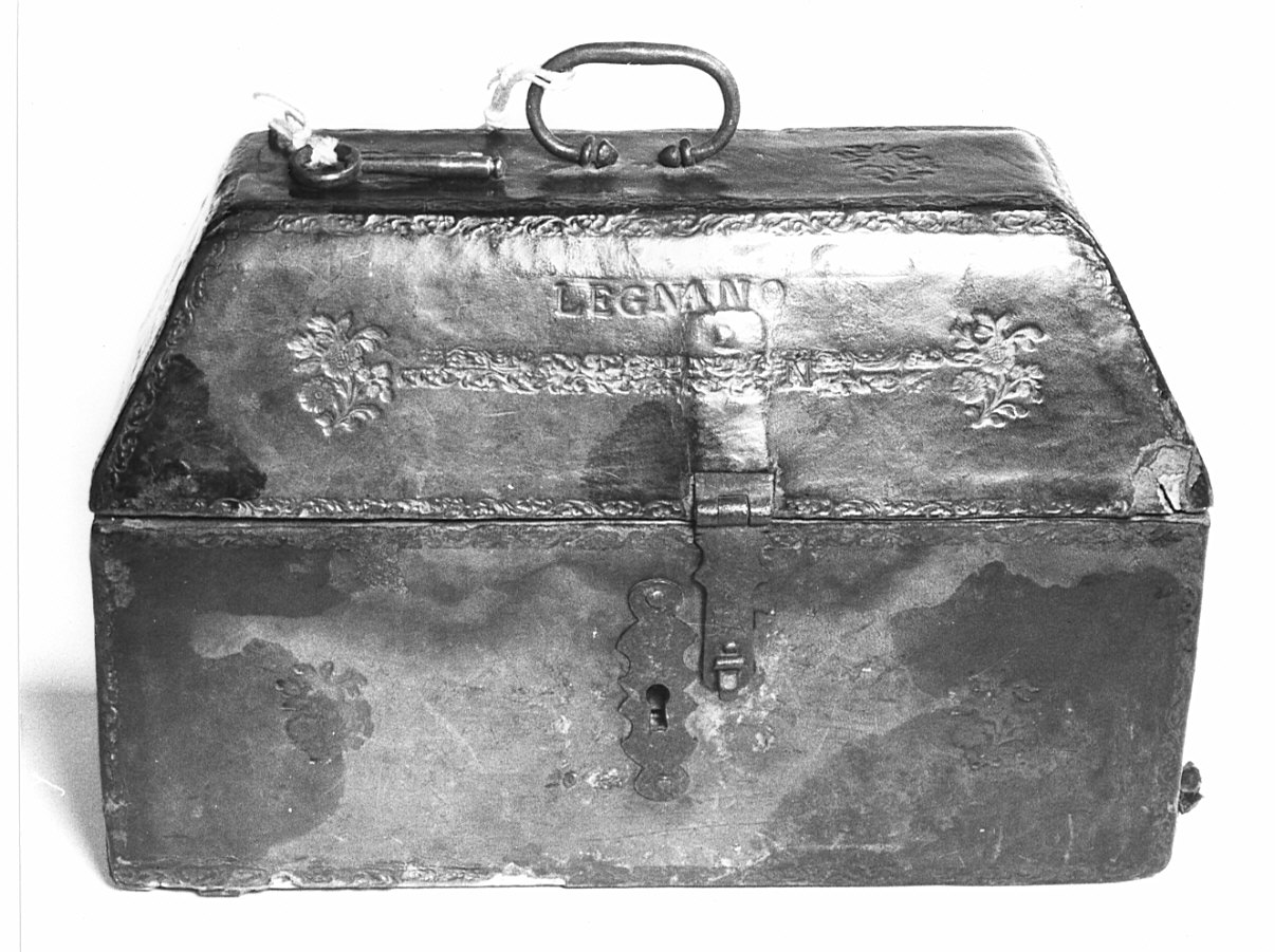 custodia - di vasetti per oli santi, opera isolata - bottega lombarda (inizio sec. XIX)