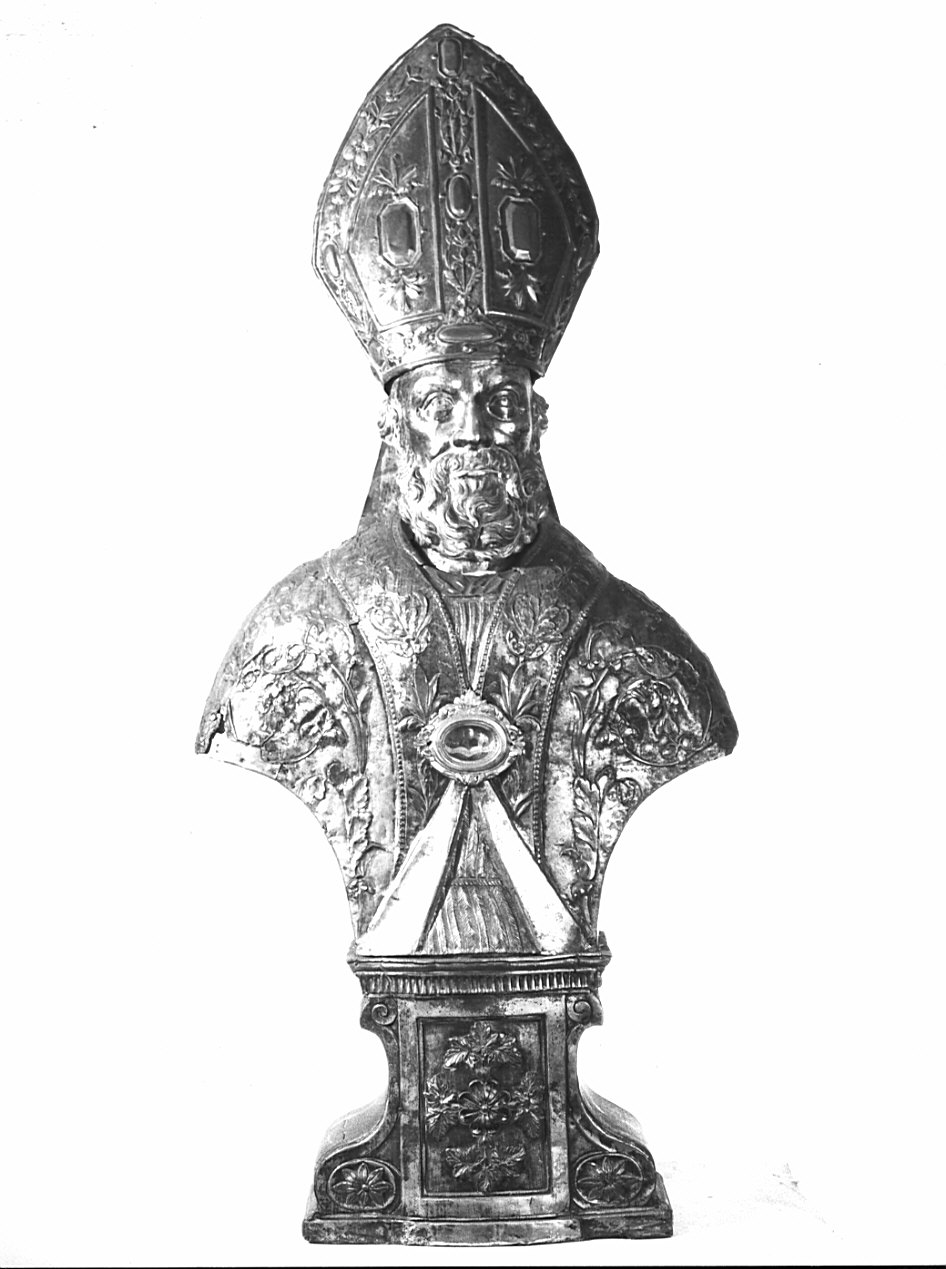 San Magno (reliquiario - a busto, opera isolata) - bottega lombarda (secc. XVIII/ XIX)