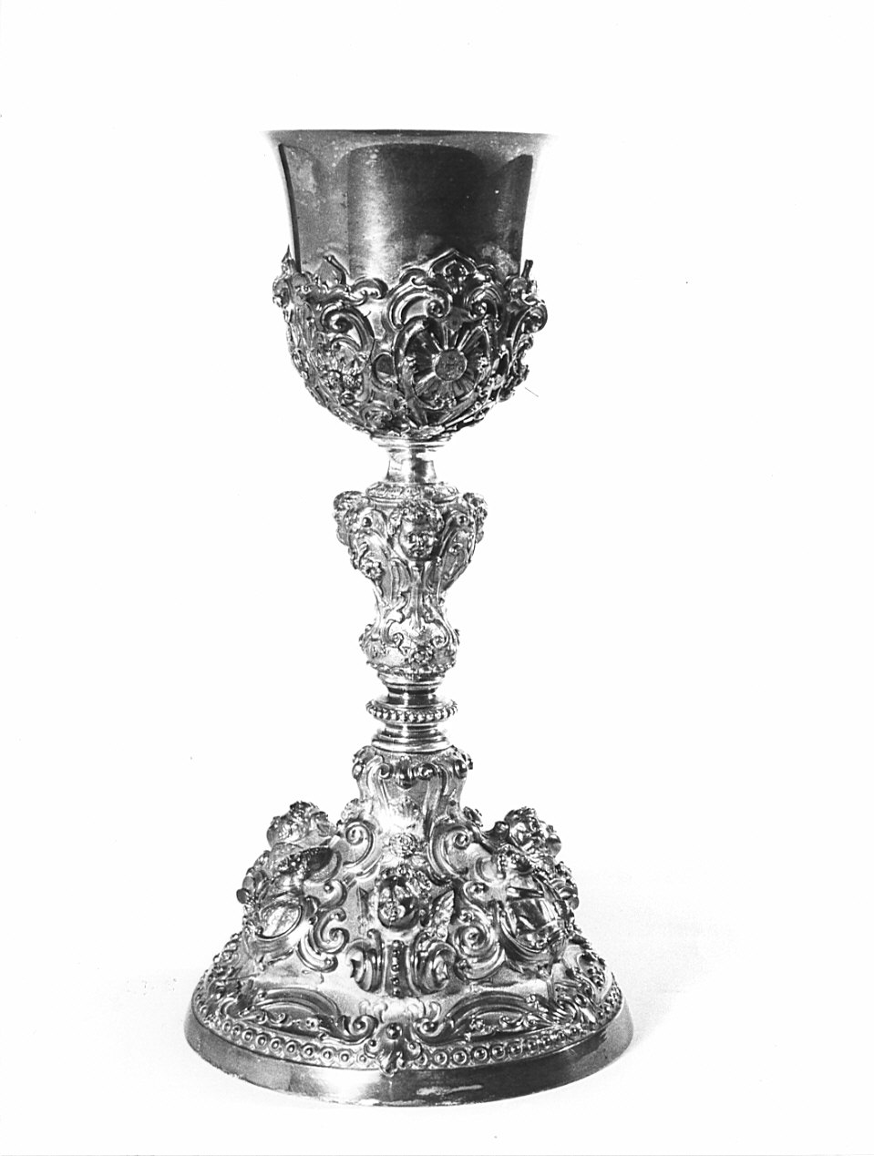 calice, opera isolata - bottega lombarda (fine sec. XIX)