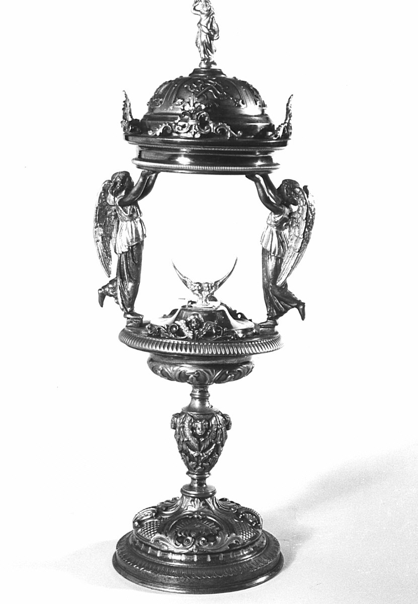 ostensorio, opera isolata - bottega lombarda (sec. XIX)