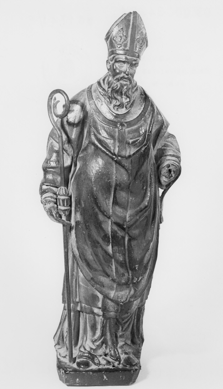 Sant'Ambrogio (statua, elemento d'insieme) di Taurino Giovanni, Taurino Giacomo, Taurino Ricciardo (sec. XVI)